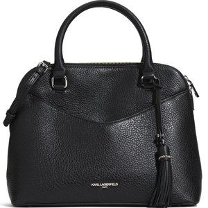 Handbag KARL LAGERFELD Black Satchel